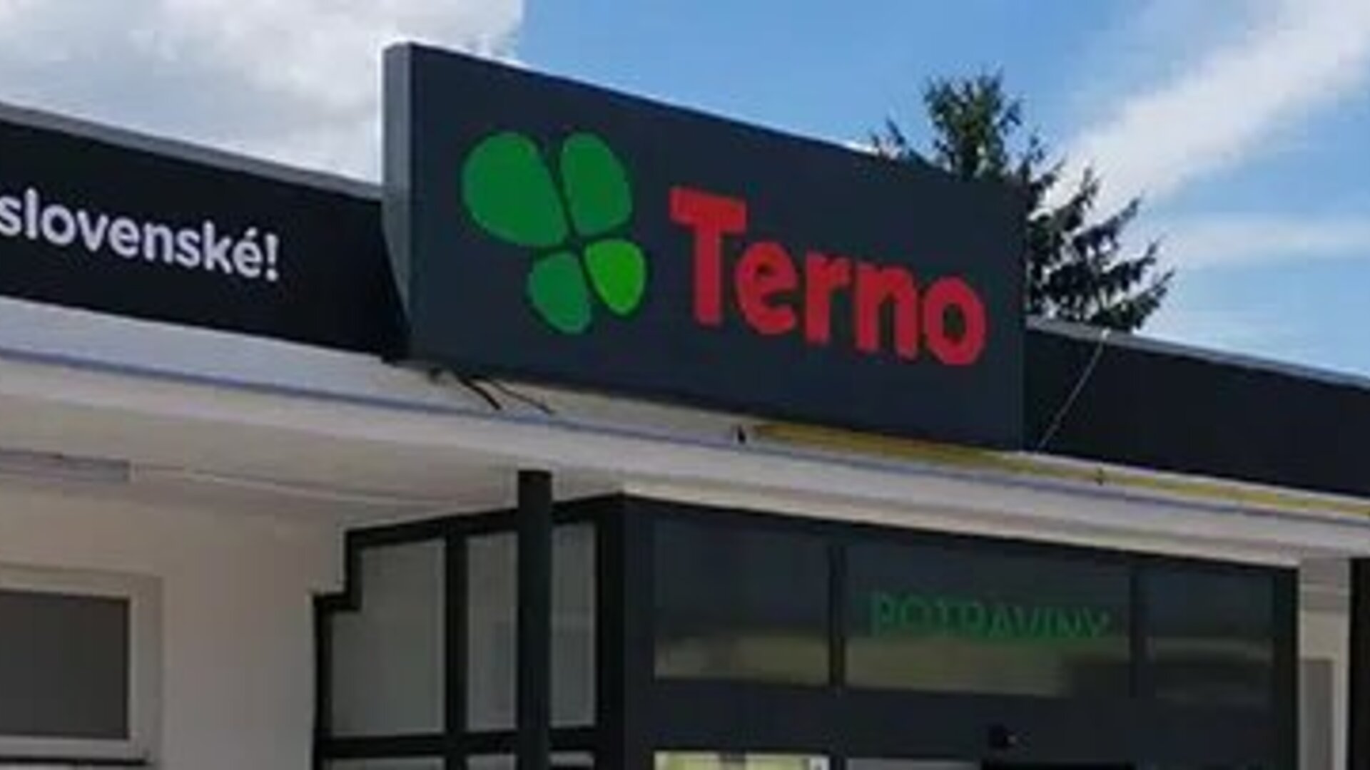 Predajňa spoločnosti Terno